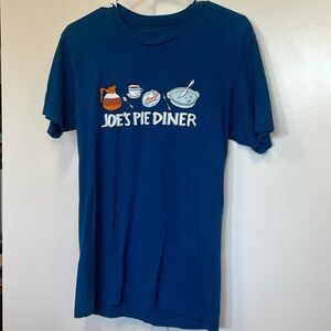 Joe’s pie diner T-shirt from the musical waitress. Soft cotton. Worn once. Small